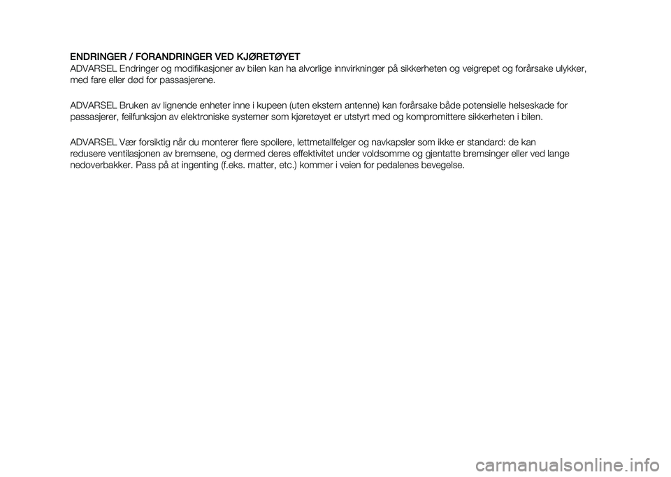 FIAT 500L LIVING 2020  Drift- og vedlikeholdshåndbok (in Norwegian) �%�2�-�.��2�6�%�. �; ��&�.�(�2�-�.��2�6�%�. ��%�- � �7�8�.�%�/�8�,�%�/
�4�!��4�*�3�%� �%�������
� �� �������
������
� �� ���	�
� �
�� �� ��	����	���
 ����