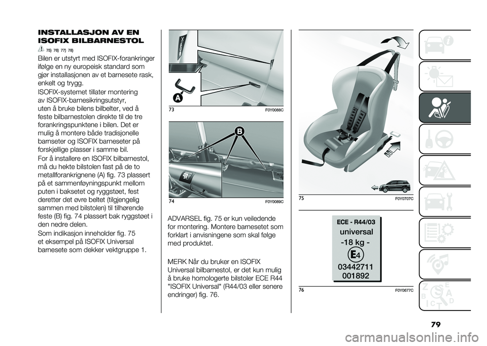 FIAT 500L LIVING 2020  Drift- og vedlikeholdshåndbok (in Norwegian) �
�����
�������� �� ��
������: ����������
��
�<��4 �<�B�4 �<�<�4 �<�D�4
�0��	�
� �
� ����� �� ��
� �$�3�+��$�L�9������
�����
�
���"�	��
 �
� 