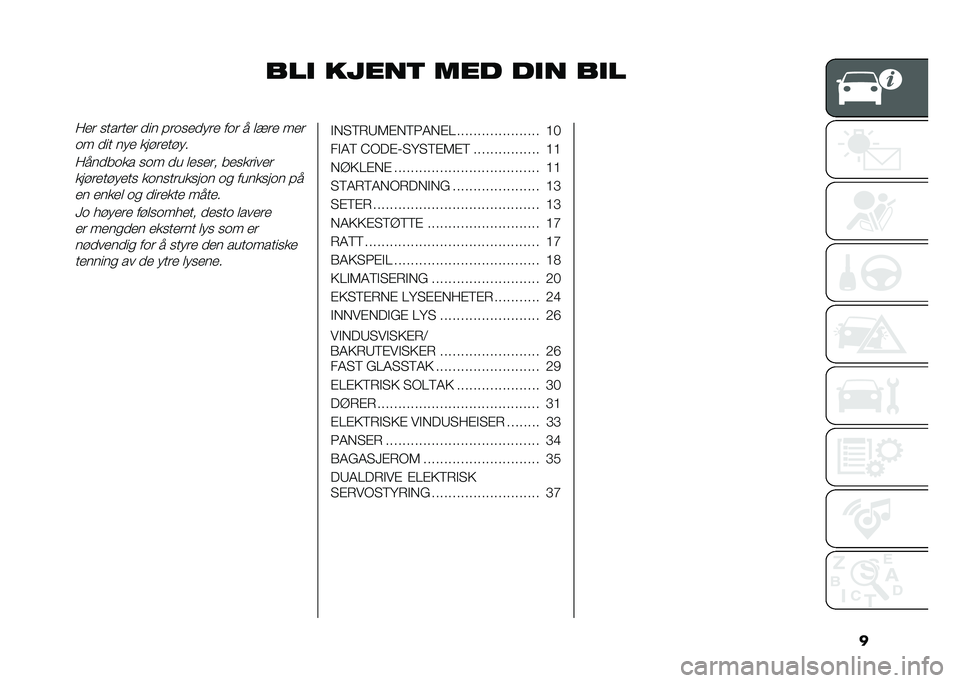 FIAT 500L LIVING 2021  Drift- og vedlikeholdshåndbok (in Norwegian) �
��� �����
 ��� ��� ����8�
� ������
� ��� �����
�� ��
 ��� � �	���
 ��
�
�� ��� �� �
 �
��"��
��"� �
�8������
� ��� �� �	�
��
�� ��
�