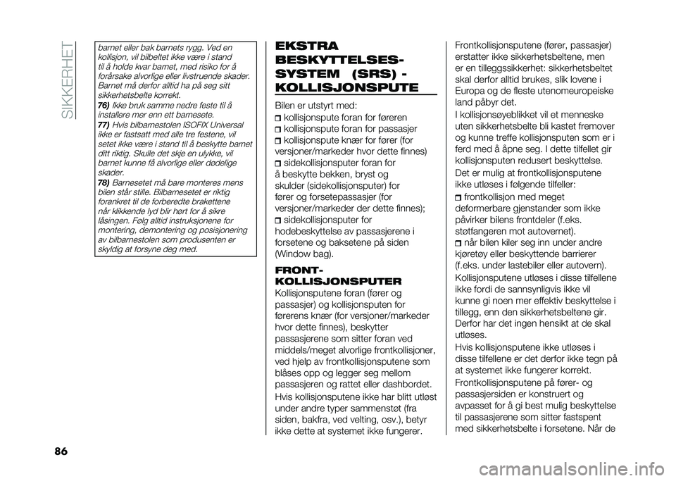 FIAT 500L LIVING 2021  Drift- og vedlikeholdshåndbok (in Norwegian) ��3�$�;�;�%�*�8�%�6
��	
�����
� �
�	�	�
� ���
 �����
�� �� ��� ��
� �
�
�
��	�	������ ���	 ���	��
�	��
� ��
�
�
 ����
 � ��������	 � ���	��
 �
��