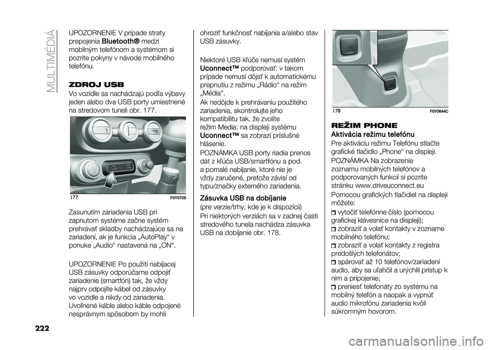 FIAT 500L LIVING 2020  Návod na použitie a údržbu (in Slovak) ��B�L���M�B�Q�=�M�J
��� �L�"�)�I�)�4�5�9�5�M�9 �. ���$���� ������
����������
�8����
���
�#�h �
����
�
������+�
 �����%�8���
 � ������
��
 ��
�