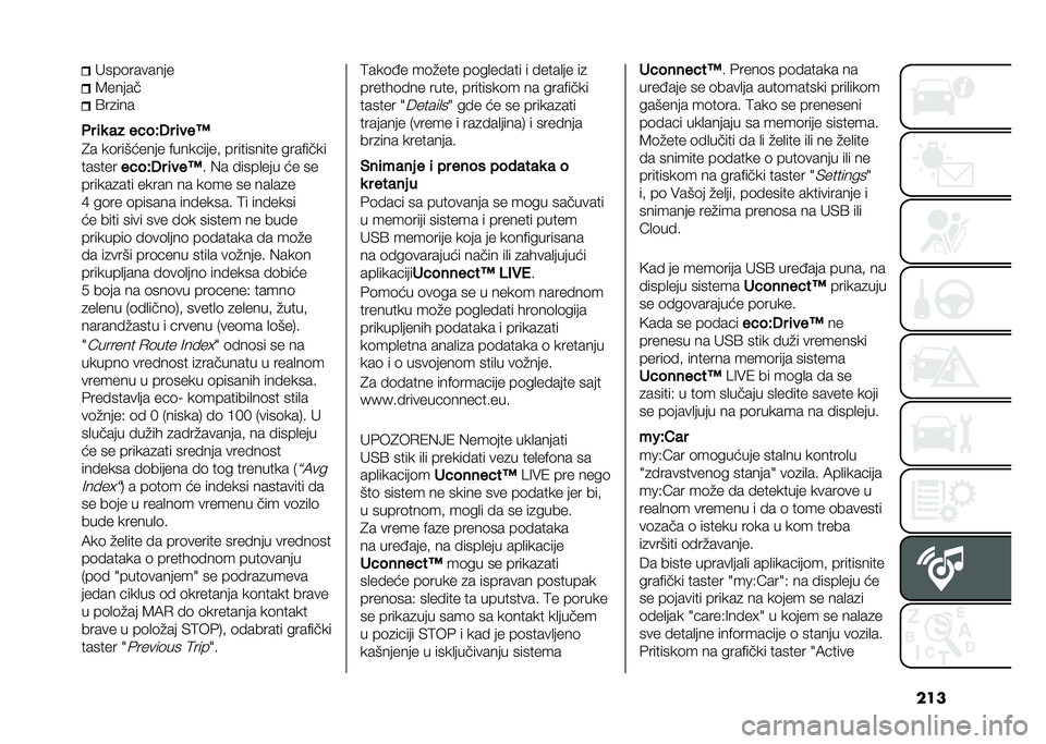 FIAT 500L LIVING 2020  Knjižica za upotrebu i održavanje (in Serbian) ����"���	�������
�8�����
�?��
���
�� �	�
 �� ����"�2� �	���@
�4� ��	�������� �$����!����# ���������� ����$����
������ ����"�2�
