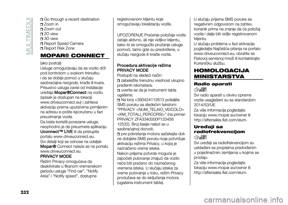 FIAT 500L LIVING 2021  Knjižica za upotrebu i održavanje (in Serbian) ��8�"��9�=�8�1�6�=�>�=
��� �D�	 ����	��� � ���!��� � ���������	�
�4�	�	� ��
�4�	�	� �	��
�2�6 ����[
�B�6 ����[
�.���	�� �)����  �A�����
�.���	�� �