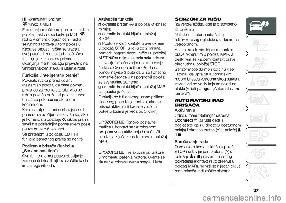 FIAT 500L LIVING 2021  Knjižica za upotrebu i održavanje (in Serbian) ��
�J�+
��	���������� ���
� ���  �$����!��� �8�=�)�9
�&�	�������� ����� �� ��	�� �-��������
��
��	�
�	�%���/�# �������� �� �$����!��