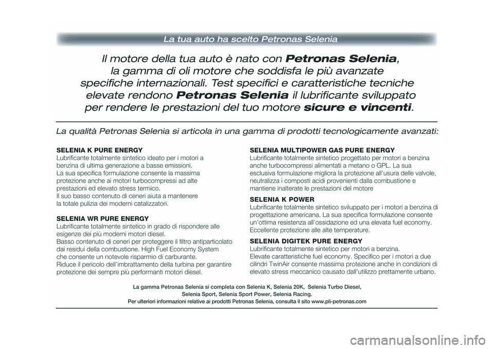FIAT PANDA 2018 Libretto Uso Manutenzione (in Italian) FIAT PANDA 2018 Libretto Uso Manutenzione (in Italian)