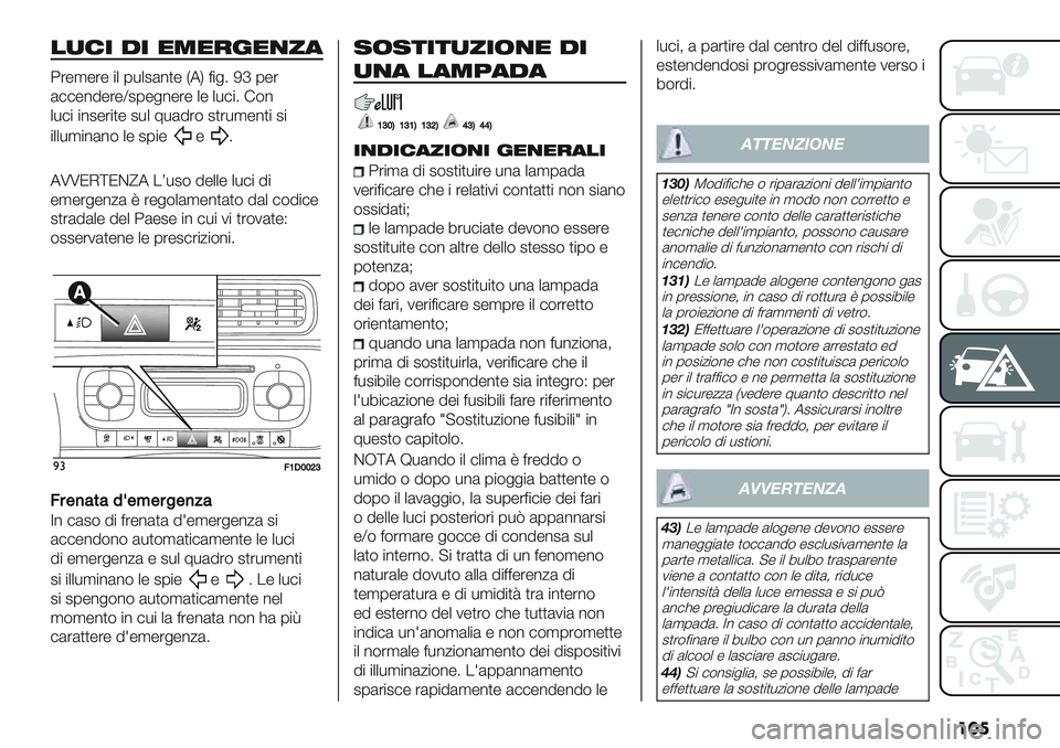 FIAT PANDA 2019  Libretto Uso Manutenzione (in Italian) ���
1-62 !2 0<04=0789
4’-,-’- "+ 0*+2(%)- H7K <"&6 Lc 0-’
(##-%5-’-Y20-&%-’- +- +*#"6 !$%
+*#" "%2-’")- 2*+ 9*(5’$ 2)’*,-%)" 2"
"++*,"%(%$ +-