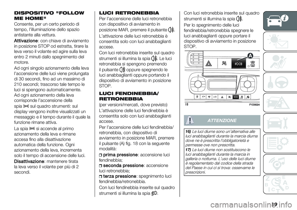 FIAT PANDA 2019  Libretto Uso Manutenzione (in Italian) ��
!2.>/.252:/ F@/11/G
<0 ?/<0F
!$%2-%)-; 0-’ *% #-’)$ 0-’"$5$ 5"
)-,0$; +R"++*,"%(/"$%- 5-++$ 20(/"$
(%)"2)(%)- (++( 1-))*’(6
,**%=:;%&)$G #$% #>"(1- 5" 