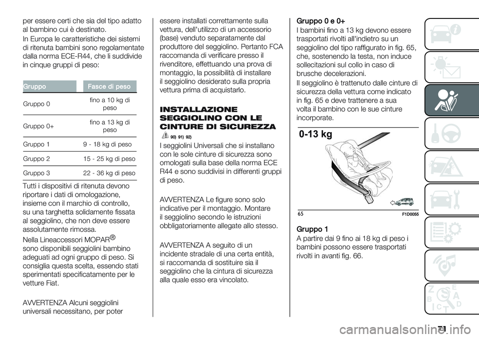 FIAT PANDA 2019  Libretto Uso Manutenzione (in Italian) �
�
0-’ -22-’- #-’)" #>- 2"( 5-+ )"0$ (5())$
(+ 8(,8"%$ #*" V 5-2)"%()$6
Z% N*’$0( +- #(’())-’"2)"#>- 5-" 2"2)-,"
5" ’")-%*)( 8(,8