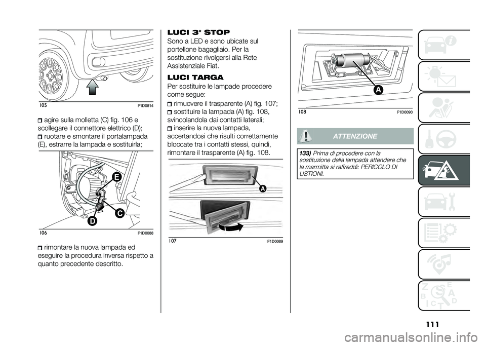 FIAT PANDA 2020  Libretto Uso Manutenzione (in Italian) ������
��1�*�2�;�1�7�	���� �����	 �
�����
�
�	 �)��, ���� �A�B�F �
��������	�� �� ������
�
��� ����
�
���� �)�"�,�! ����
�	�� � ��
���
�	��