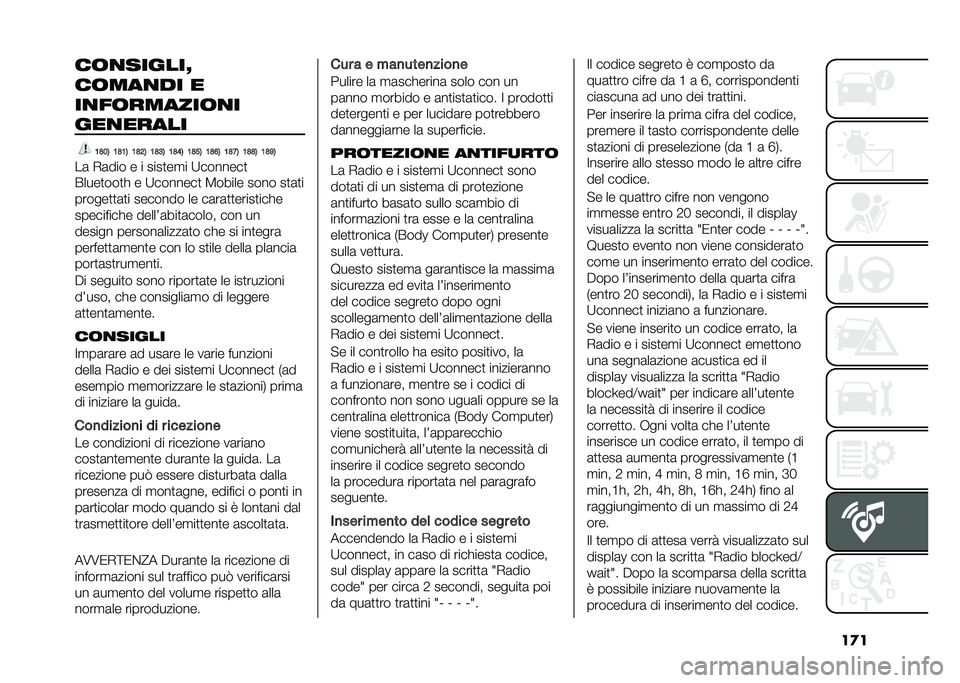 FIAT PANDA 2020  Libretto Uso Manutenzione (in Italian) ��
����������B
������� �
���!���������
��������
�1�;�2�4 �1�;�1�4 �1�;�6�4 �1�;�3�4 �1�;�7�4 �1�;�5�4 �1�;�8�4 �1�;�:�4 �1�;�;�4 �1�;�9�4
��	 �*�	��� � � ��