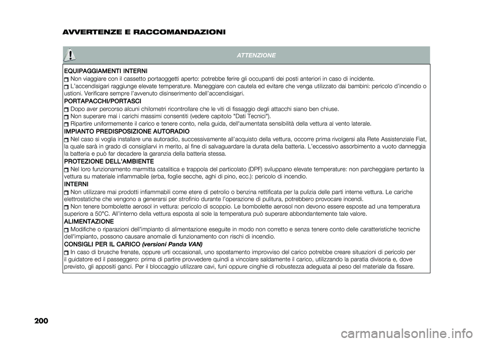 FIAT PANDA 2020  Libretto Uso Manutenzione (in Italian) �
��� ���������� � ���������������
�
����������
��A��� �
�,�,��
����� �����)�� �$�� ���	����	�� ��� �� ��	����
�
� ����
�	