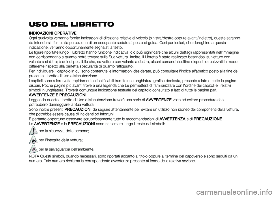 FIAT PANDA 2020  Libretto Uso Manutenzione (in Italian) ��� ��� ��������
���*���
����� �� ��)�
���-�
�+��� ���	�����
�	 �����	��� ������
� ������	����� �� ��������� ����	�
��� �	�