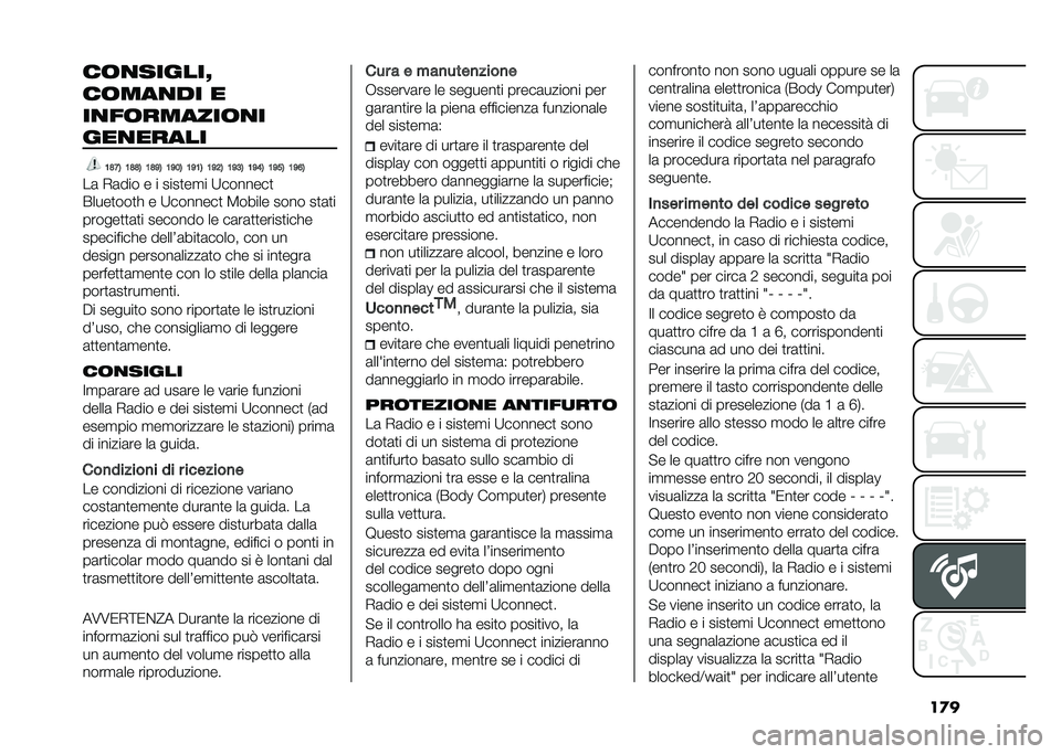 FIAT PANDA 2021  Libretto Uso Manutenzione (in Italian) ��
����������A
������� �
���!���������
��������
�1�;�:�4 �1�;�;�4 �1�;�9�4 �1�9�2�4 �1�9�1�4 �1�9�6�4 �1�9�3�4 �1�9�7�4 �1�9�5�4 �1�9�8�4
��	 �*�	��� � � ��