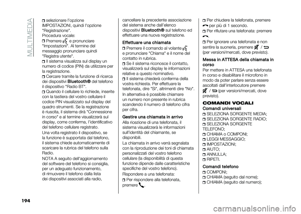 FIAT PANDA 2021  Libretto Uso Manutenzione (in Italian) ��5�9��=�;�5�/�"�;�
��� ���������	�� ��3�������
�;�5��+� �=��@�;�+�$�;� ������ ���������
�4�*�����
��	������4�
���������	 ����	���( �