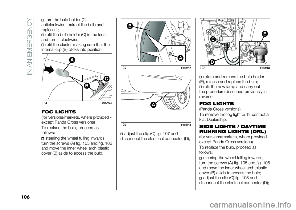 FIAT PANDA 2021  Owner handbook (in English) ��#�.��"�.���9��,�6��.�&�
���	 ����
 ��� ���� ������ �+�&�/
��
��	�����
��	��� ������� ��� ���� ��
�
������� �	��  ����	� ��� ����