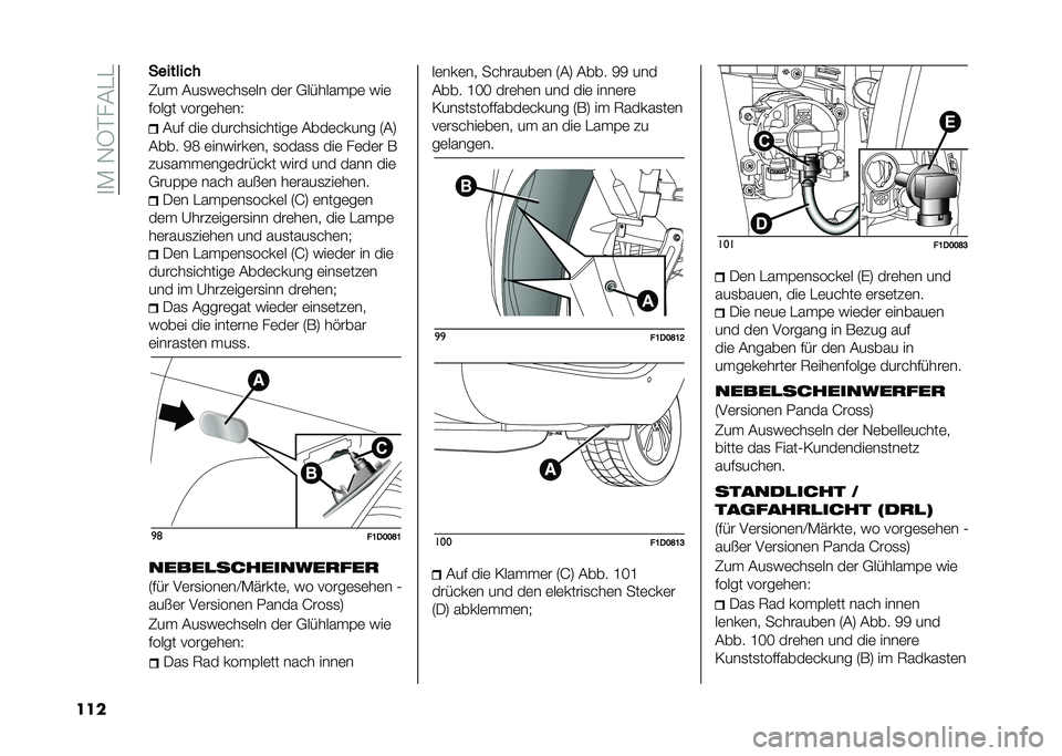 FIAT PANDA 2020  Betriebsanleitung (in German) ��
�*��-�4�%��#�"�"
��� ��������
�7�� �#��
�)�	���
�	�� ��	� �,�������&�	 �)��	
�$���� �����	��	��3
�#��$ ���	 ������
�������	 �#���	����� 