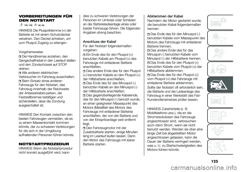 FIAT PANDA 2020  Betriebsanleitung (in German) ����/�
�-��(�
� �.��	 ����
�&�����	���	 �5�T�8 ��	�
�����	���	 ��
� ��� �	���	� ��������	���	�
��	��
�	��	�� �.�	� �.�	���	� ����	��	�� ��
��