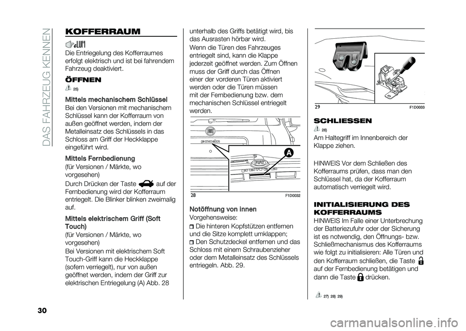 FIAT PANDA 2020  Betriebsanleitung (in German) ��.�#����#�/�6�7�(�@�,��1�(�-�-�(�-
�� ����������
�.��	 �(�����	��	���� ��	�
 �1��$�$�	������	�
�	��$���� �	��	�����
�� ��� ��
� ��	� �$����	�