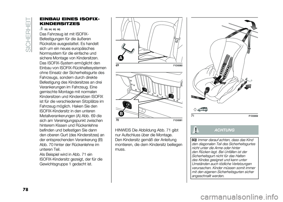 FIAT PANDA 2020  Betriebsanleitung (in German) ���
�J�/�(�6�/�(�
�%
�
� ������ ����� ������8�$
������������
�B�<�= �B�@�= �B�>�= �B�A�=
�.��
 ������	�� ��
� ��� �
��4��
�U�0
��	�$�	�
�������	� 