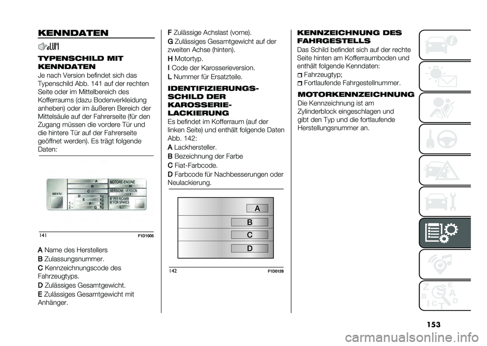 FIAT PANDA 2021  Betriebsanleitung (in German) ������������
��%� �������� ���
���������
�F�	 ���� ��	��
��� ��	�$����	� �
��� ���
�%�?�&�	��
����� �#��� �E�M�E ���$ ��	� ��	����
