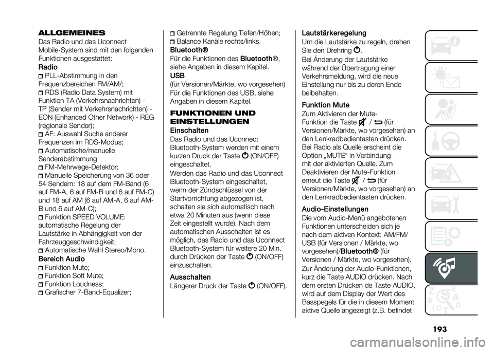 FIAT PANDA 2021  Betriebsanleitung (in German) �������
�������
�.��
 �5���� ��� ���
 �@�����	��
�*�����	�0��?�
��	� �
��� ��� ��	� �$����	���	�
���������	� ���
��	�
�����	��2
�2��