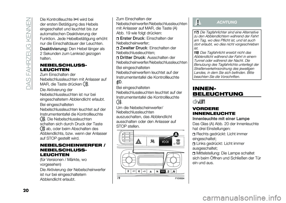 FIAT PANDA 2021  Betriebsanleitung (in German) ��.�#����#�/�5�6�(�@�,��<�(�-�-�(�-
�� �.��	 �<���������	�����	 �)��� ��	�
��	� �	��
��	� ��	�������� ��	�
 �/�	��	��
�	����	�
������	� ��� ��	�