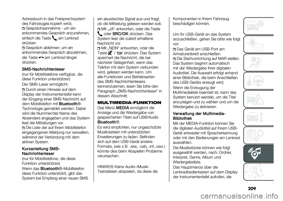 FIAT PANDA 2021  Betriebsanleitung (in German) ����#���	�
�
���� �� ���
 ���	��
�&��	���
�?�
��	�
��	�
 ������	���	�
 ���&��	�� �)����7�
�,�	�
�&�����
�������	 �0 �� �	��
�������	���	�
 �