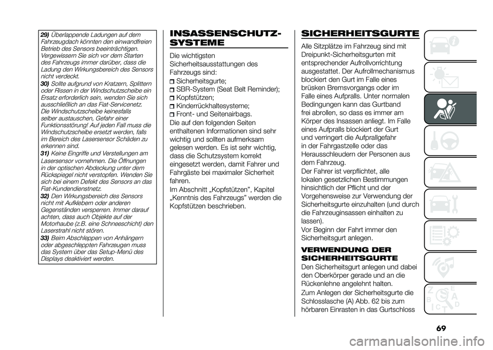 FIAT PANDA 2021  Betriebsanleitung (in German) �	����
�C��	����&�&�	���	 �"������	� ���$ ��	�
������	������ ��!����	� ��	� �	���)����$��	��	� ��	����	� ��	�
 ��	��
���
 ��	�	���������