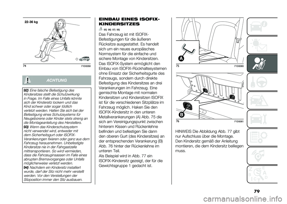 FIAT PANDA 2021  Betriebsanleitung (in German) �
���
� �:��;�;�>�D�������
���
�(���	 �$���
���	 ��	�$�	�
������ ��	�
�<����	��
����	�
 �
��	��� ���	 �������)������ �� �����	� �
� ����