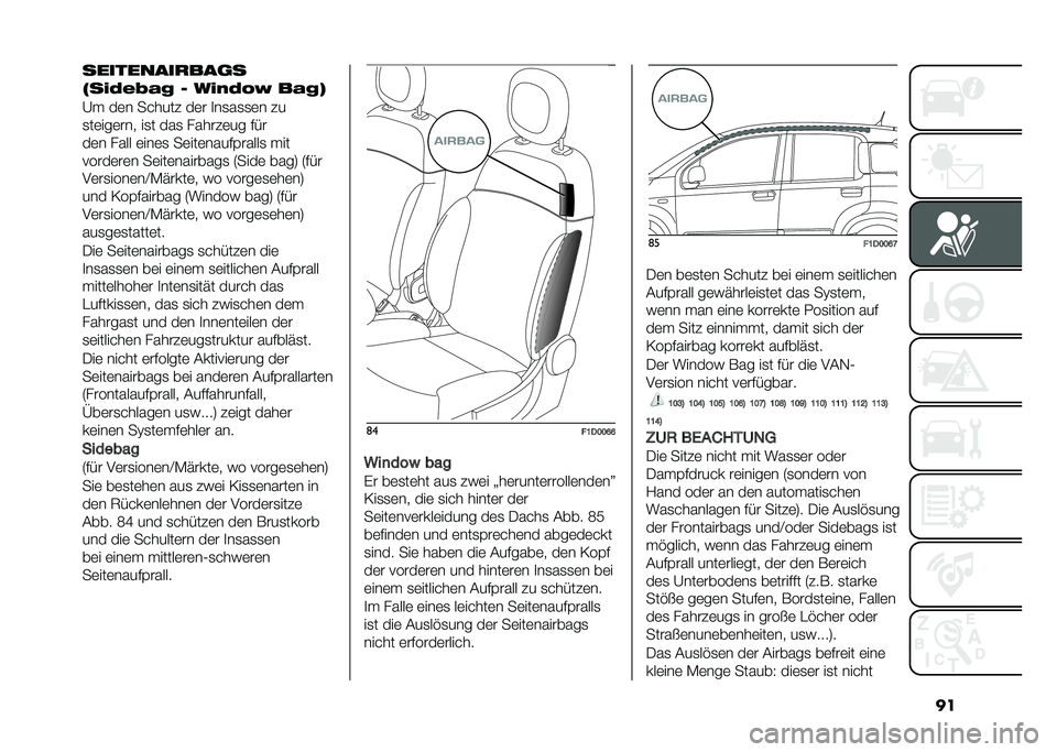 FIAT PANDA 2021  Betriebsanleitung (in German) ��������������
�
����	���-�
 �$ ����	�,�3 ��-�
�(
�@� ��	� ������ ��	� �
��
��
�
�	� ��
�
��	���	��� ��
� ���
 ������	�� �$��
��	� ���� 