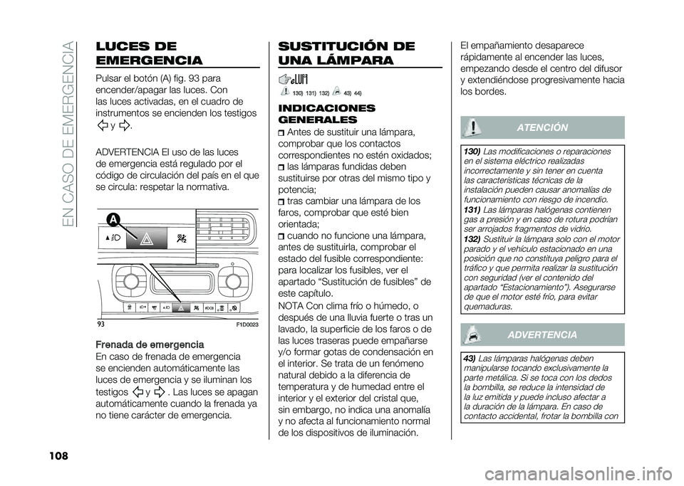 FIAT PANDA 2020  Manual de Empleo y Cuidado (in Spanish) ��&�0��)�9��/��<�&��&��&�$�7�&�0�)�?�9
��� ����� ��
����������
�����	� �� ���� � �.�9�1 ���� �2�C ��	��	
���������>�	��	��	� ��	� ������ �