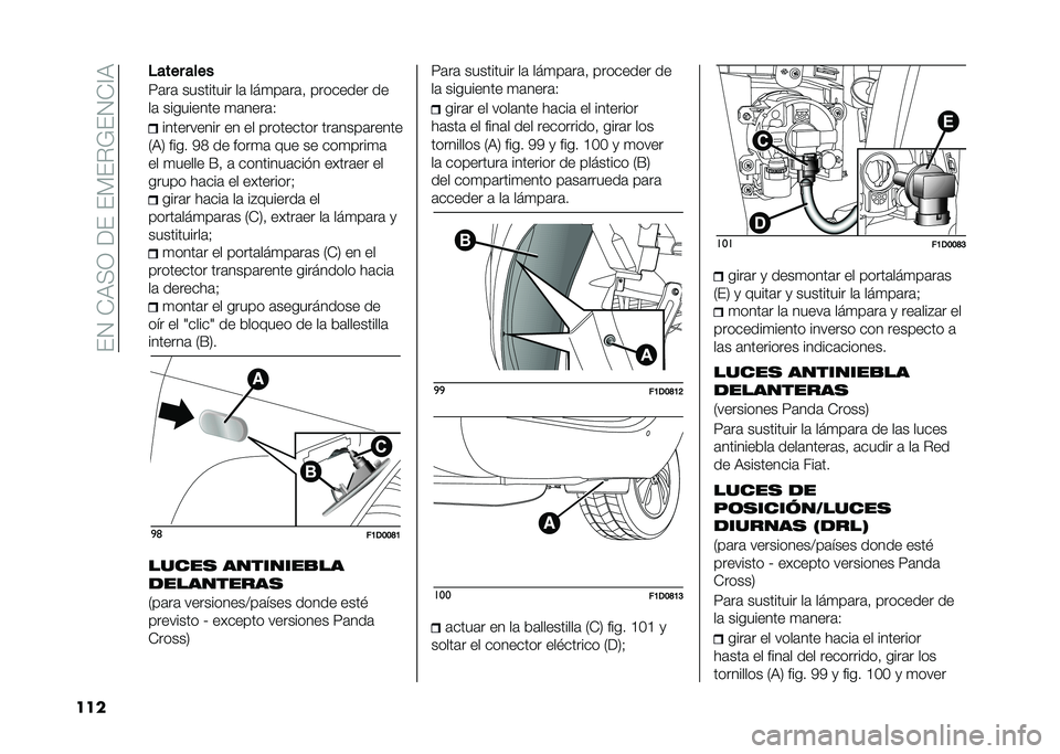 FIAT PANDA 2020  Manual de Empleo y Cuidado (in Spanish) ��&�0��)�9��/��<�&��&��&�$�7�&�0�)�?�9
��� �%���� ����
��	��	 ��������� ��	 ���
��	��	� �������� ��
��	 ��������� �
�	����	�-
���������
