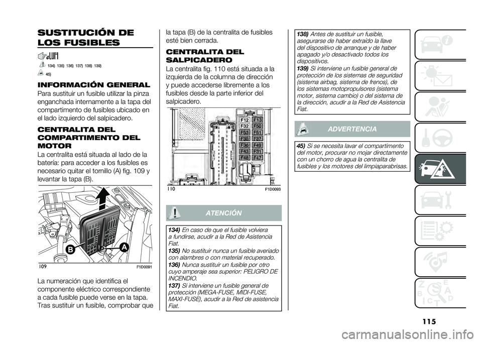 FIAT PANDA 2020  Manual de Empleo y Cuidado (in Spanish) ������������� � ��
��� �%����$���
�:�<�@�= �:�<�>�= �:�<�A�= �:�<�C�= �:�<�D�= �:�<�B�=
�@�>�=
���%������� � �������
��	��	 ��������� �� �����