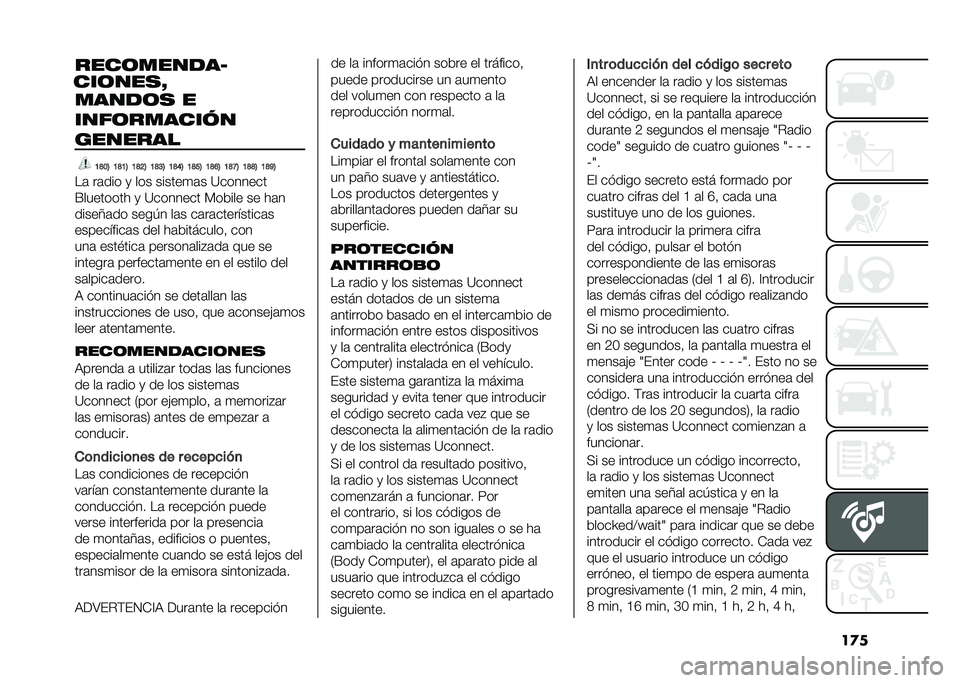 FIAT PANDA 2020  Manual de Empleo y Cuidado (in Spanish) ��
�����������:
�������G
������ �
���%������� �
������� �:�D�;�= �:�D�:�= �:�D�?�= �:�D�<�= �:�D�@�= �:�D�>�= �:�D�A�= �:�D�C�= �:�D�D�= �:�D�B�=
��	 ��	���