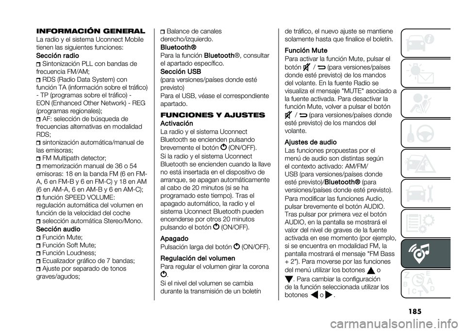 FIAT PANDA 2020  Manual de Empleo y Cuidado (in Spanish) ������%������� � �������
��	 ��	��� �
 �� ������
�	 �=������� ������
������ ��	� ���������� ����������-
�(������
 � ����