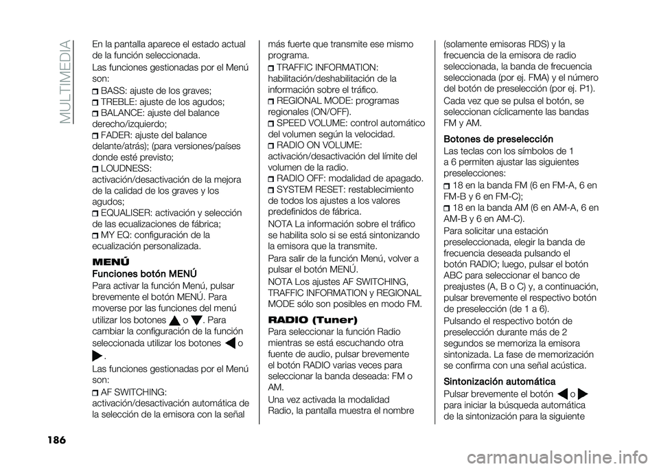 FIAT PANDA 2020  Manual de Empleo y Cuidado (in Spanish) ���=���?��&�<�?�9
���	 �&� ��	 ��	���	���	 �	��	���� �� ����	�� �	����	�
�� ��	 ������ � ����������	��	�
��	� ��������� ��������	��