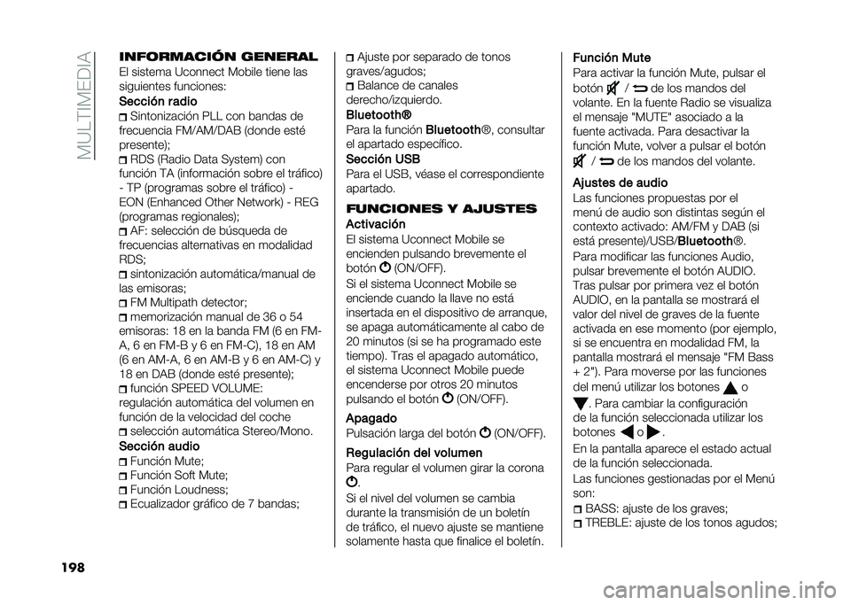 FIAT PANDA 2020  Manual de Empleo y Cuidado (in Spanish) ���=���?��&�<�?�9
��� ���%������� � �������
�&� ������
�	 �=������� ������ ����� ��	�
���������� ����������-
�(������
 � ��