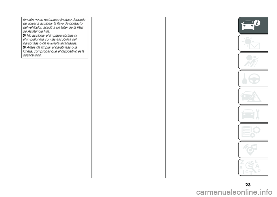FIAT PANDA 2020  Manual de Empleo y Cuidado (in Spanish) �������� � �� �� �����	����� �.������� ������#�
�� ������ �	 �	������	� ��	 ���	�� �� �����	������ ���������1� �	����� �	