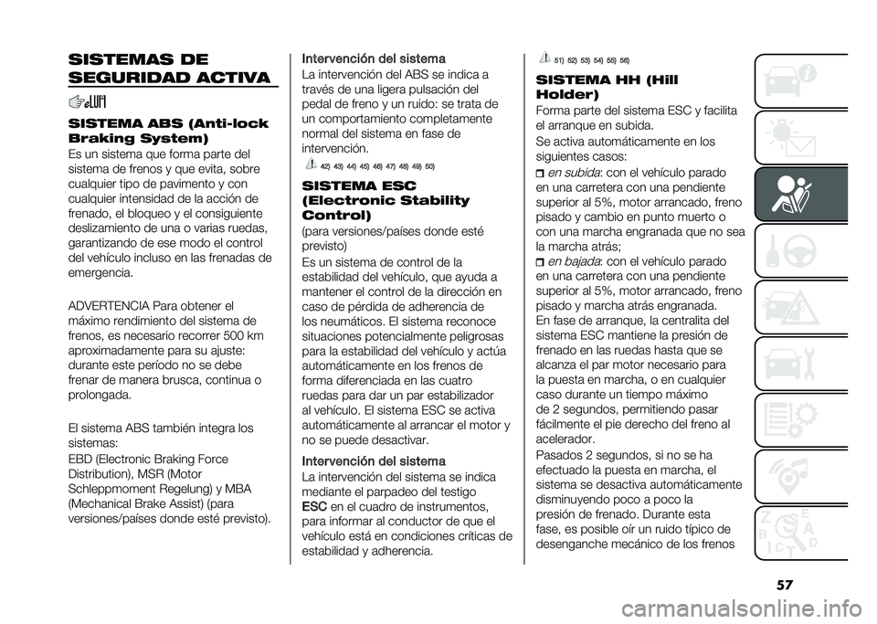 FIAT PANDA 2020  Manual de Empleo y Cuidado (in Spanish) ��
�������� ��
��������� ������
������� ��$� �+��0���:��	��;
�$���;��0�
 ��<�3���4�,
�&� �� ������
�	 �!�� ����
�	 ��	��� ���
����