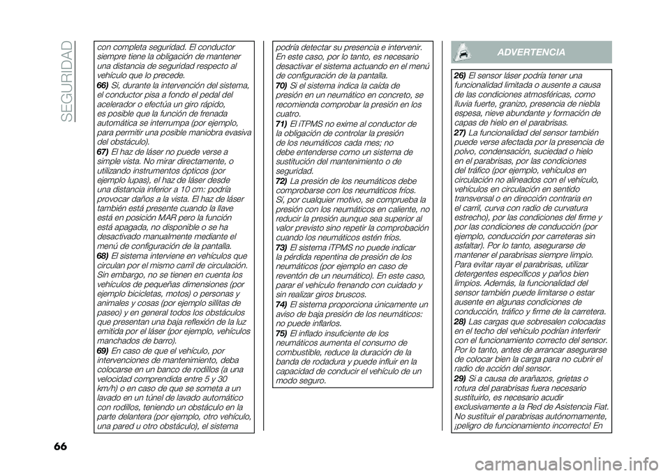 FIAT PANDA 2020  Manual de Empleo y Cuidado (in Spanish) ���&�7�=�$�?�<�9�<
�	�	
��� ���
�����	 ��������	�� �&� ���������
����
��� ����� ��	 ������	��� � �� �
�	���������	 �����	����	 �� �