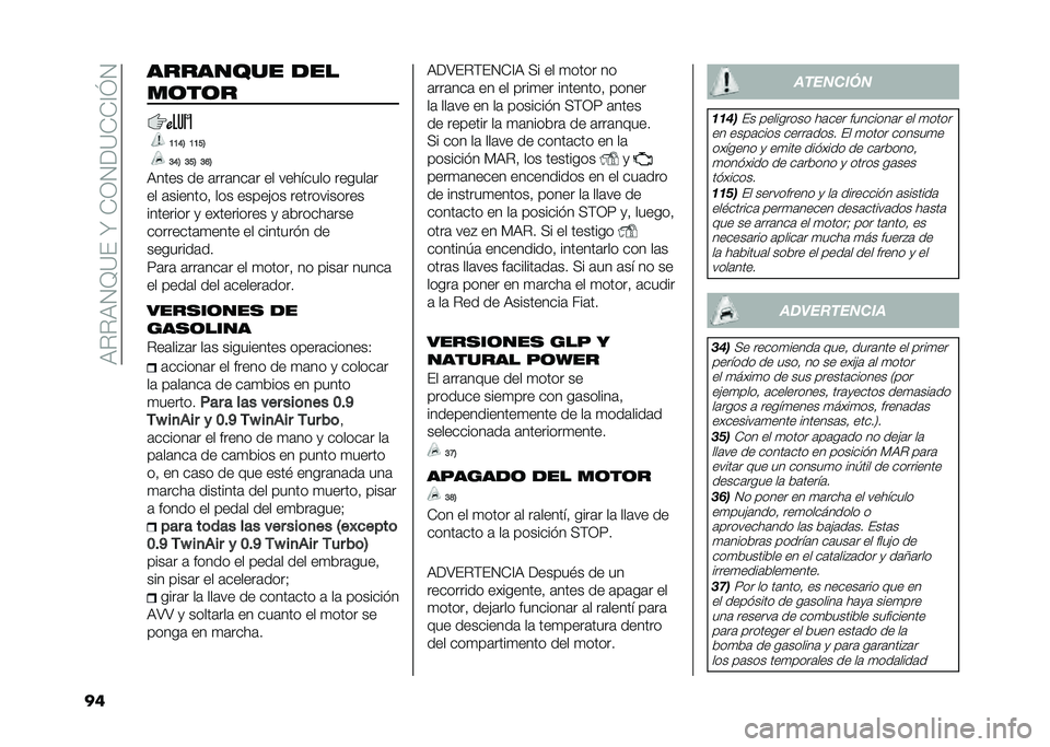 FIAT PANDA 2020  Manual de Empleo y Cuidado (in Spanish) ��9�$�$�9�0�B�=�&��Y��)�/�0�<�=�)�)�?�K�0
�� �������� ���
�����
�:�:�@�= �:�:�>�=
�<�@�= �<�>�= �<�A�=
�9���� �� �	���	���	� �� �������� ������	�
�� �