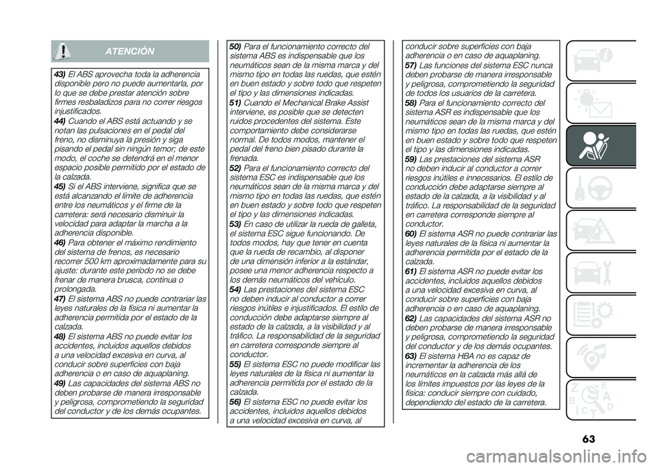 FIAT PANDA 2021  Manual de Empleo y Cuidado (in Spanish) �	���������
���
�%� �9�E� �	��������	 ����	 ��	 �	���������	
���������� ���� �� ����� �	��
����	���	�  ��� �� ��� �� ���� ���