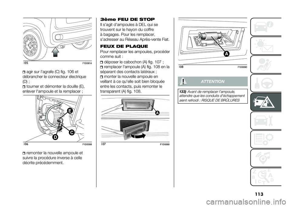 FIAT PANDA 2020  Notice dentretien (in French) ������
��7�/�8�@�7�<���
� ��� �	������� �/�(�2 ��
�� �G�H�O ��
���!���
���� �	� ���
�
������ ��	�����
���
�/�%�2 �# �����
�� �� �����
��