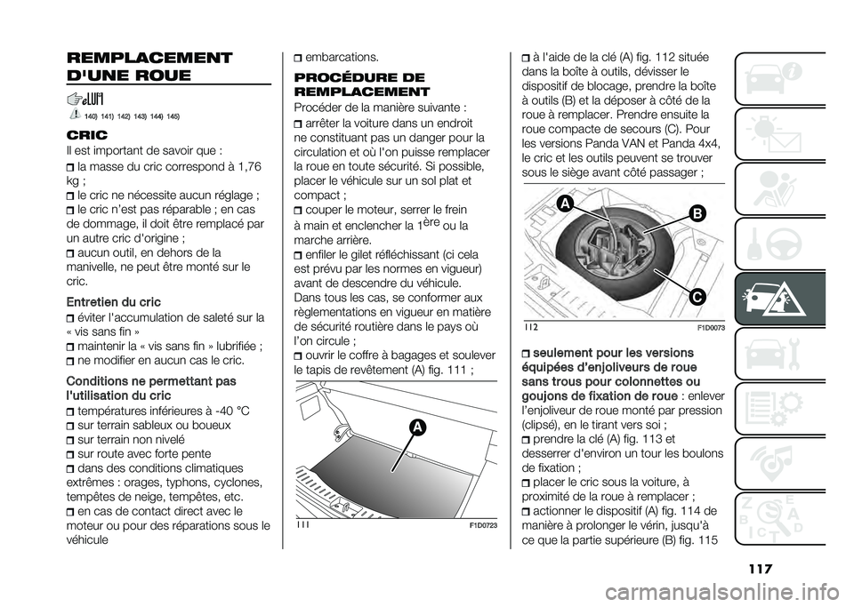 FIAT PANDA 2020  Notice dentretien (in French) ���
������������
��!��� ����
�7�<�8�$ �7�<�7�$ �7�<�;�$ �7�<�9�$ �7�<�<�$ �7�<�:�$
����
�D�	 ��� �
�������
� �� �����
� ��� �. �	� ����� �� ���
