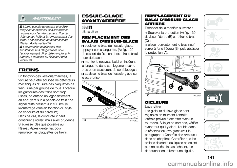 FIAT PANDA 2020  Notice dentretien (in French) �����
��������
���
��	�7����
�	� ������ �� ������ �� �	� ��
�	���
�����	��� ���
��
��
�
��
� ��� ���!����
��� �
���
��� ���� �	