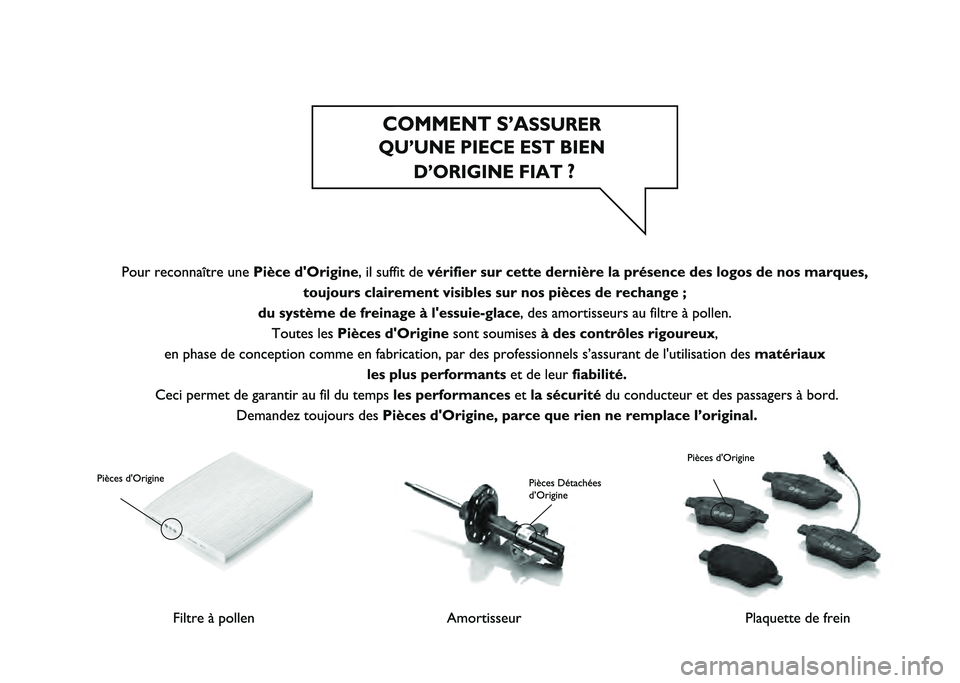 FIAT PANDA 2020  Notice dentretien (in French) � 