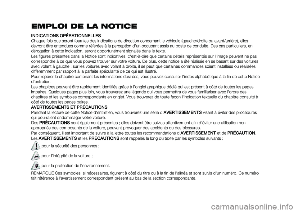 FIAT PANDA 2020  Notice dentretien (in French) ������ �� �� ������
���/��������* ���3�+�������
�&�&�
�*
�(����� ���
� ��� �����
� �����
�
�� ��� �
�
��
����
��
� �� ��
�����
�