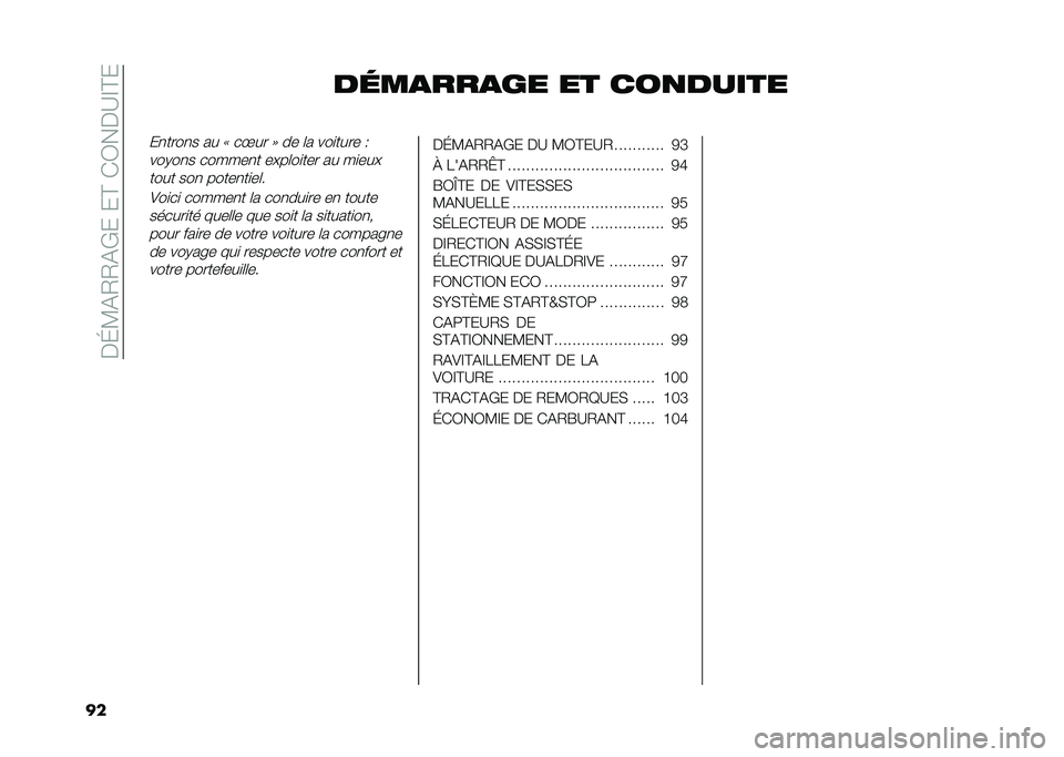 FIAT PANDA 2020  Notice dentretien (in French) ��%�I�<�&�0�0�&�)����C��(�1��%�?�D�C�
�� �������� � �� ��������
��
����
� �� �: ��U�� �; �� �	� ���
���� �.
���,��
� ������
� ����	��
���