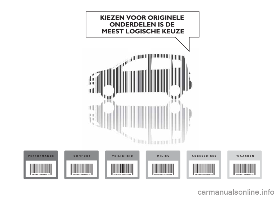 FIAT PANDA 2018 Instructieboek (in Dutch) FIAT PANDA 2018 Instructieboek (in Dutch)