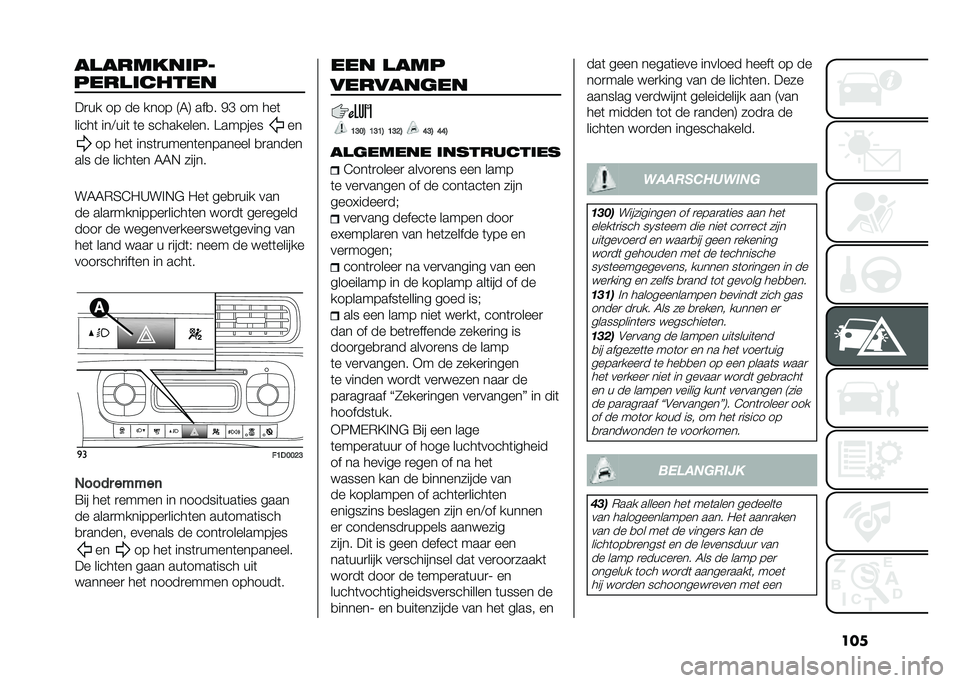 FIAT PANDA 2020  Instructieboek (in Dutch) ����� ��������*
���� ������ ��
�� �� �� ���� �8�7�9 ���
� ��C �� ���	
�����	 ���:���	 �	� ���������� �A������
��
�� ���	 ����	�